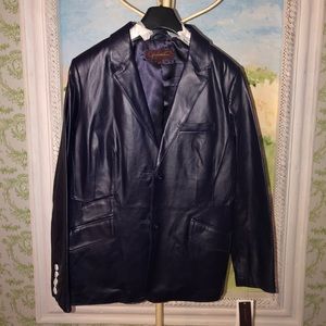 Women’s Leather Blazer